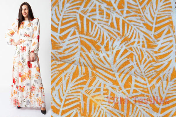 Reactive Print in Woven Fabrics